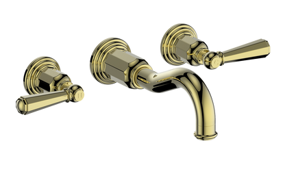 Vogt Carinthia 8" C.C. Wall Mount Lavatory Faucet With Rough-In Valve - BF.CX.1520.CC