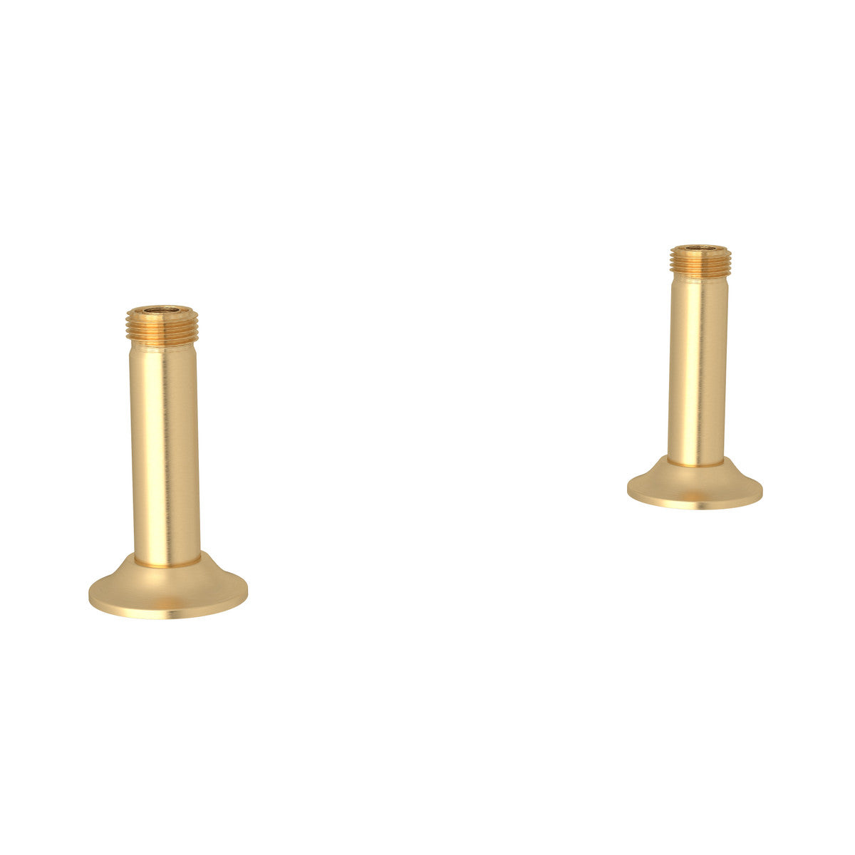 Perrin & Rowe Georgian Era Bridge Kitchen Faucet Straight Deck Unions - U.6794