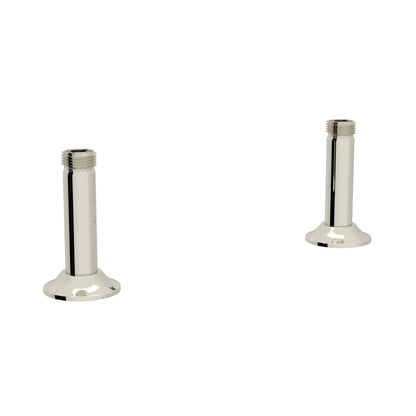 Perrin & Rowe Georgian Era Bridge Kitchen Faucet Straight Deck Unions - U.6794