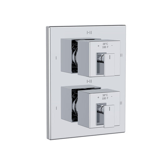 Riobel Zendo 3/4" Thermostatic & Pressure Balance Trim With Up To 6 Functions