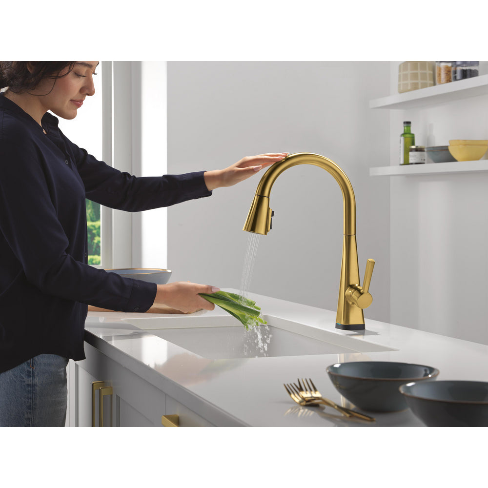Delta Lenta Touchless Pull-Down Kitchen Faucet