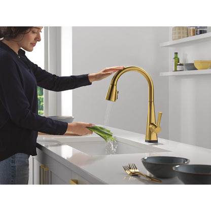 Delta Lenta Touchless Pull-Down Kitchen Faucet