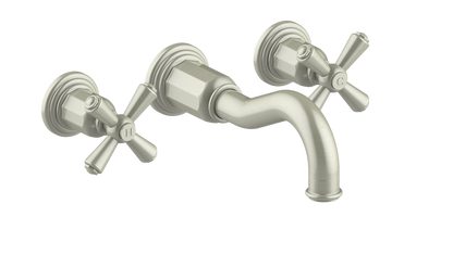 Vogt Carinthia 8" C.C. Wall Mount Lavatory Faucet With Rough-In Valve - BF.CX.1520.CC
