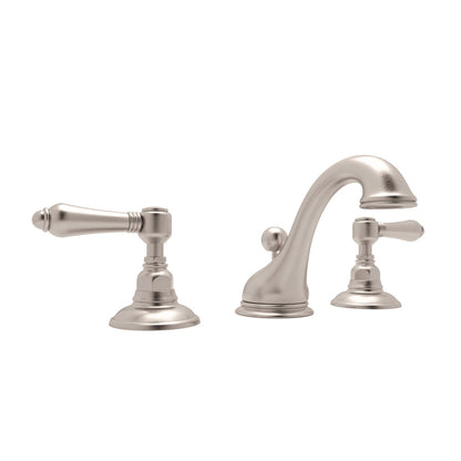 Rohl Acqui Widespread Lavatory Faucet With Low Spout Lever Handles - A1408LM-2