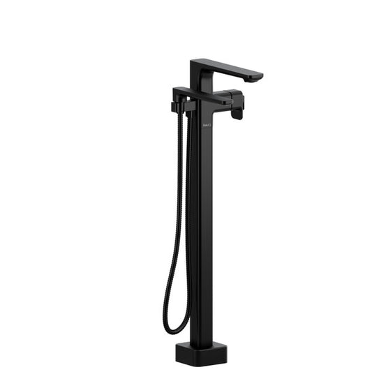 Riobel Equinox Thermostatic Single Hole Floor Mount Tub Filler Trim - TEQ39