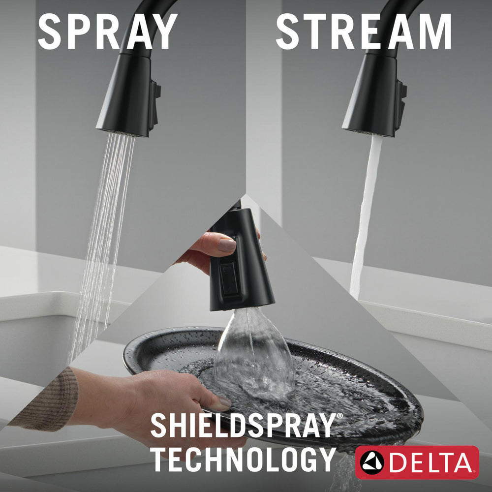 Delta Lenta Touchless Pull-Down Kitchen Faucet