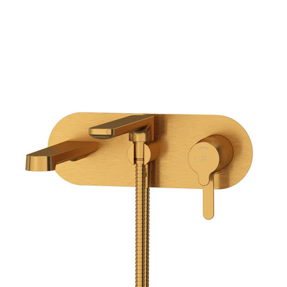 Riobel Nibi Wall Mount Thermostatic/Pressure Balance Tub Filler Trim - TNB21