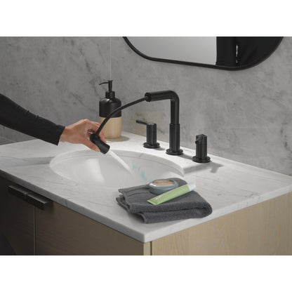 Delta Nicoli Two Handle Widespread Pull-Down Bathroom Faucet