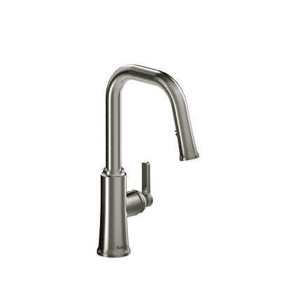 Riobel Trattoria Pull-Down Kitchen Faucet With U-Spout Dual Spray 1.5 GPM
