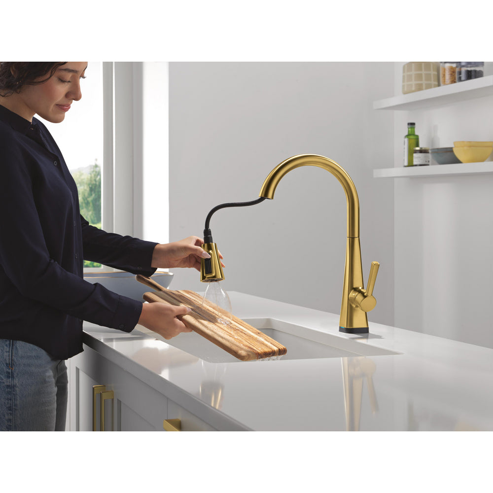 Delta Lenta Touchless Pull-Down Kitchen Faucet