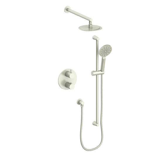 Vogt Wörgl 2-Way Thermostatic Shower System With Rough-In Valve - SET.WL.220.210
