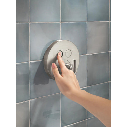Delta Trinsic SelectChoice Round Contemporary Push-Button Shower Trim - T37T259