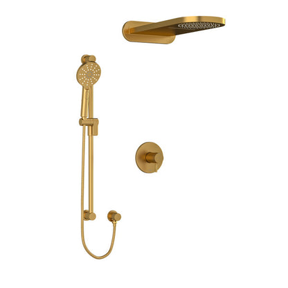 Riobel Riu Shower Kit 2745 With Rough-In Valve, Plain Handles - KIT2745RUTM