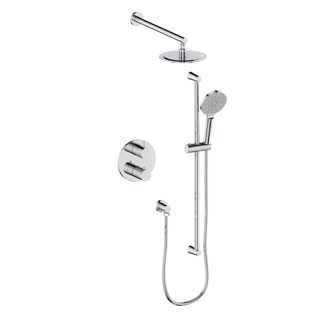Vogt Wörgl 2-Way Thermostatic Shower System Trim Only - TM.WL.220.210