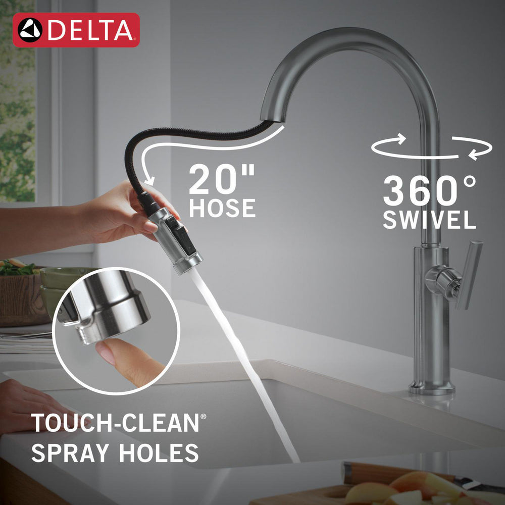Delta Altado Pulldown Kitchen Faucet - 9186-DST