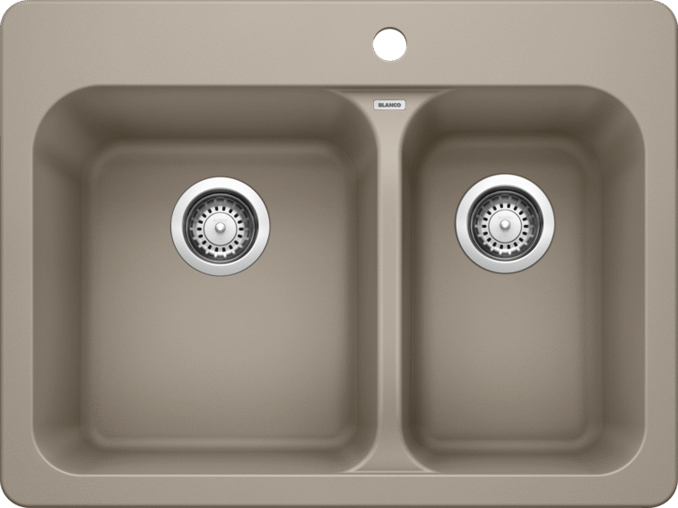 Blanco Vision 1½ Bowl Silgranit Dual Mount Kitchen Sink