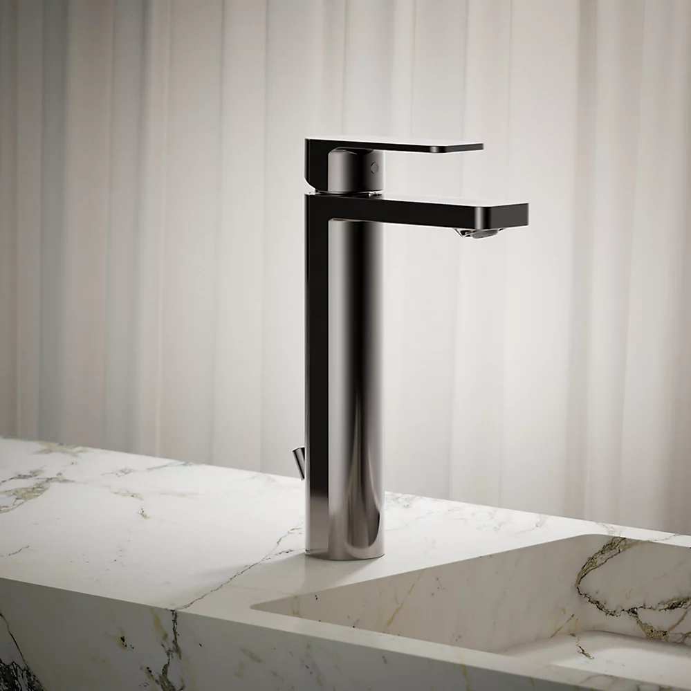 Kohler Parallel Tall Single-Handle Bathroom Sink Faucet, 1.2 GPM