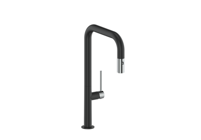 Vogt Dornbirn Pull Down 16" Kitchen Faucet With U-Spout