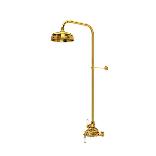 Perrin & Rowe Edwardian 3/4" Exposed Wall Mount Thermostatic Shower System, U.KIT2L