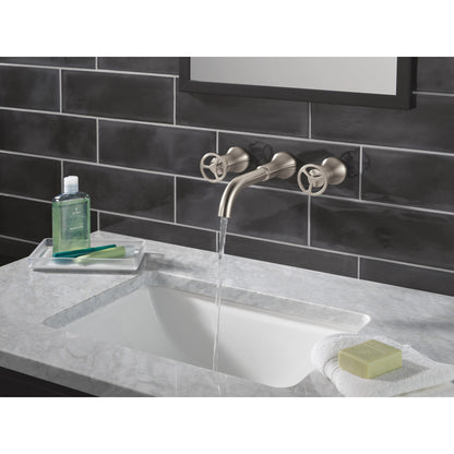 Delta T3554LF Trinsic Robinet de salle de bain mural, garniture sans poignée