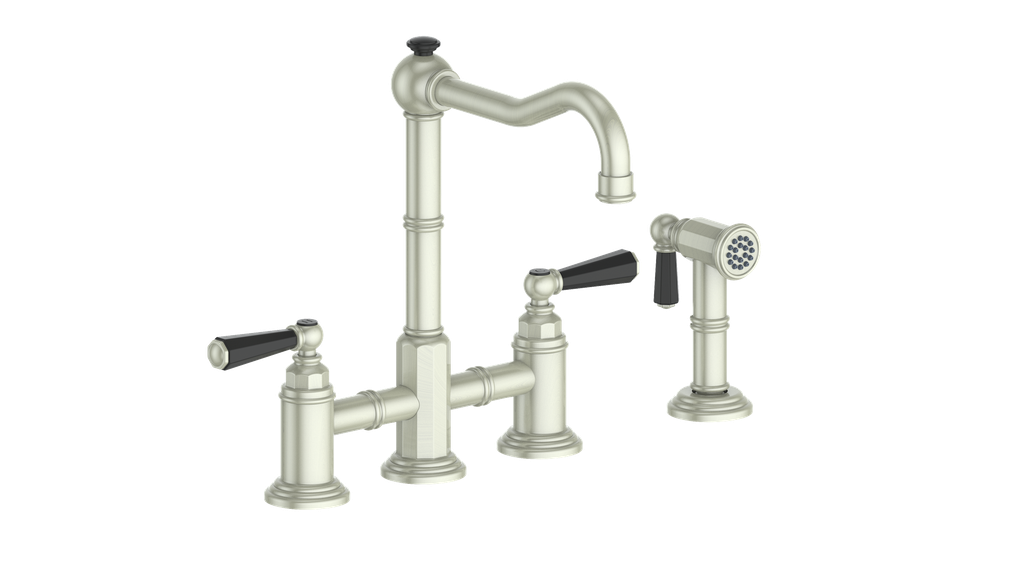 Vogt Carinthia Bridge Kitchen Faucet With Side Spray