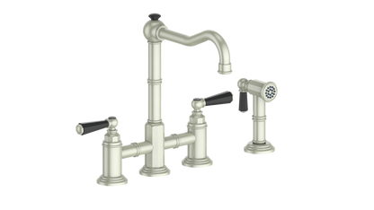 Vogt Carinthia Bridge Kitchen Faucet With Side Spray