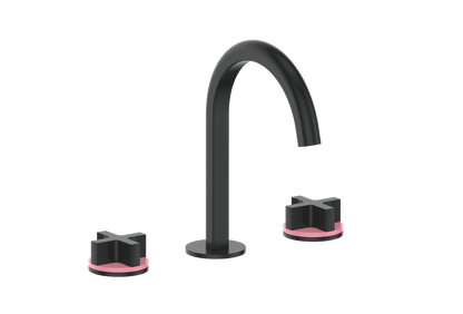Vogt Mond 8" C.C. Lavatory Faucet With Pop-Up Drain - Cross Handle