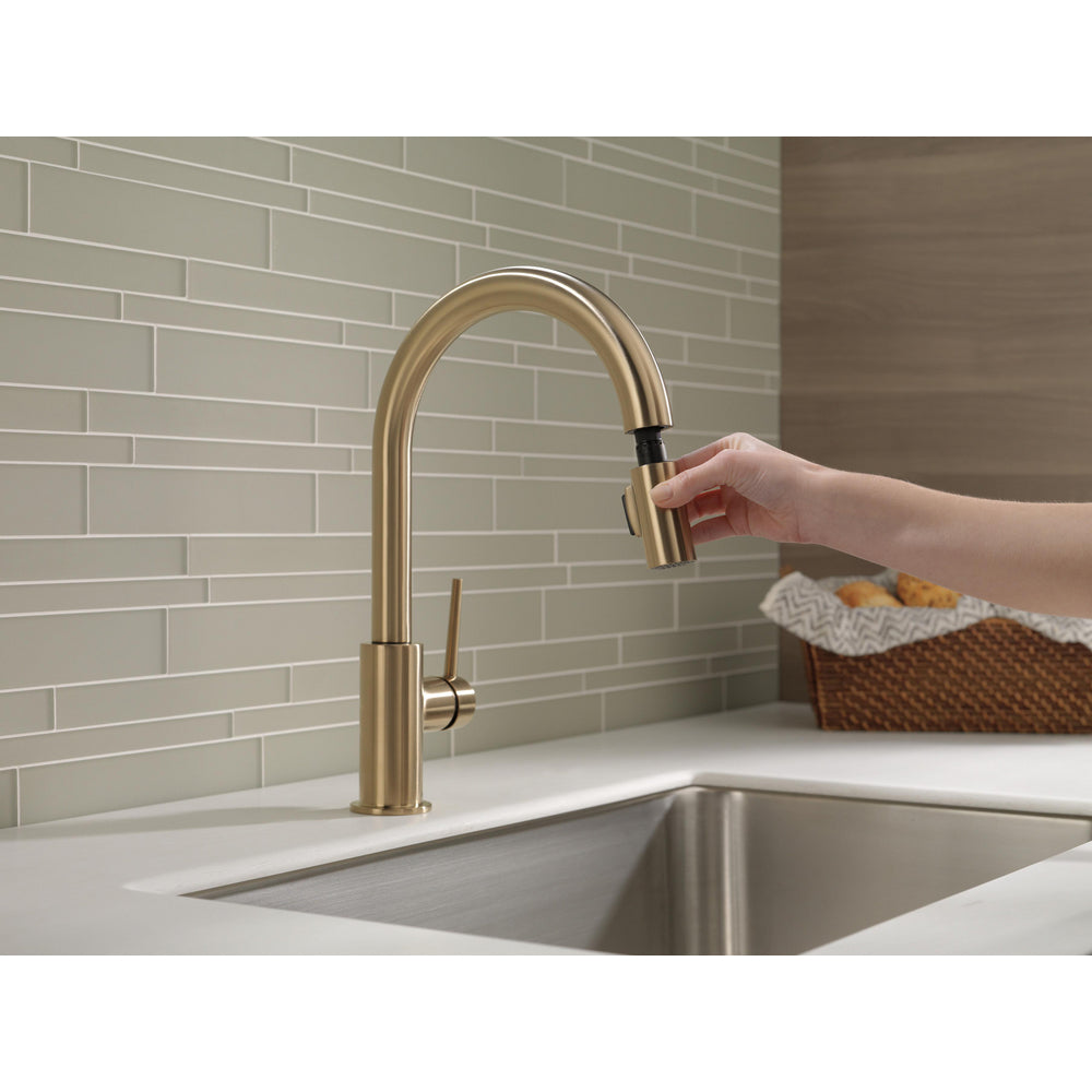 Delta Trinsic Single Handle Pull-Down Kitchen Faucet 1.8 GPM