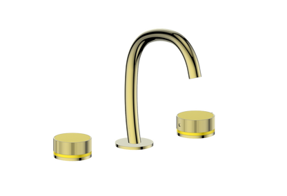 Vogt Mond 8" C.C. Lavatory Faucet With Pop-Up Drain - Moon Handle - BF.M1.1331