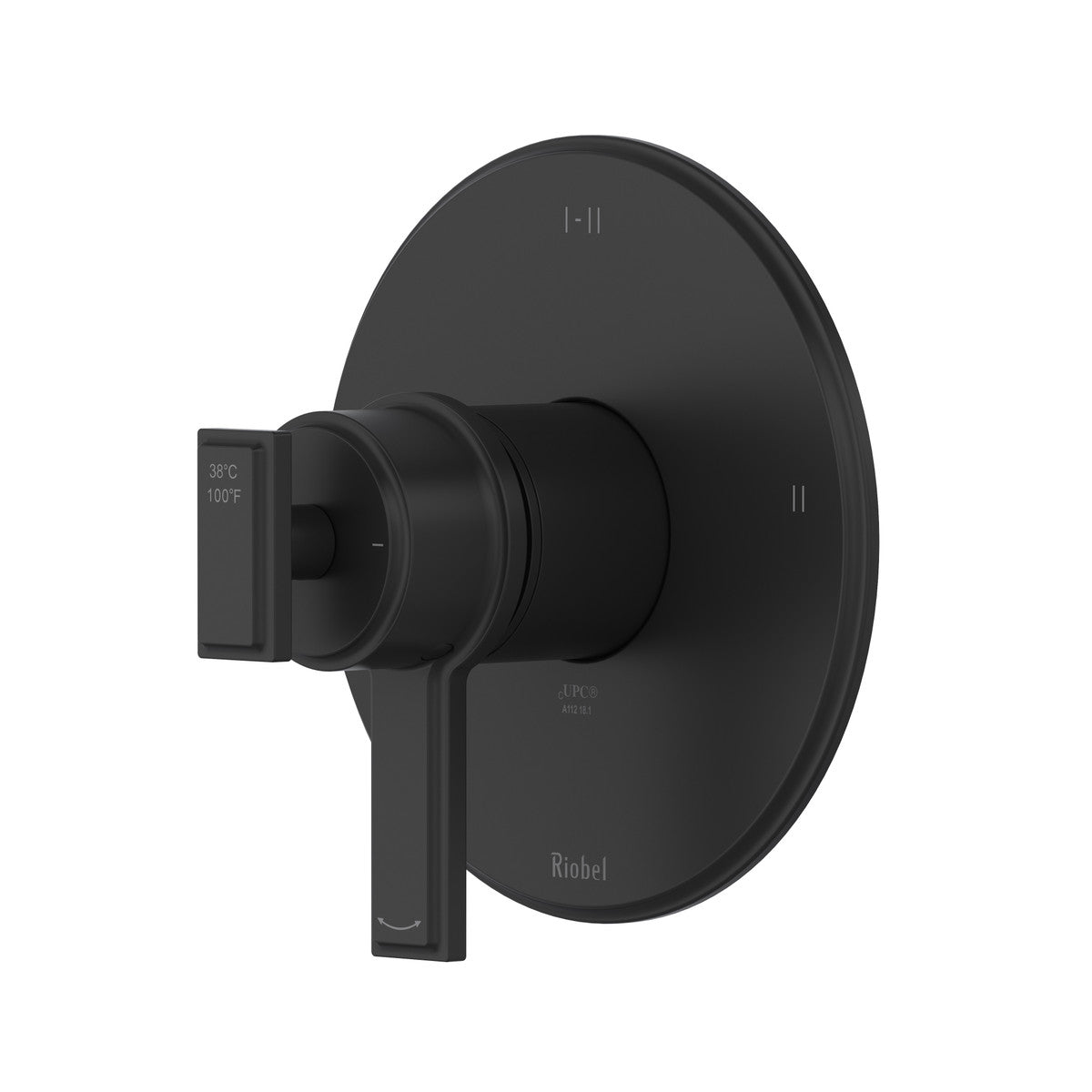Riobel Manifesto 1/2" Therm & Pressure Balance Trim With 3 Functions (Share) - TMF23