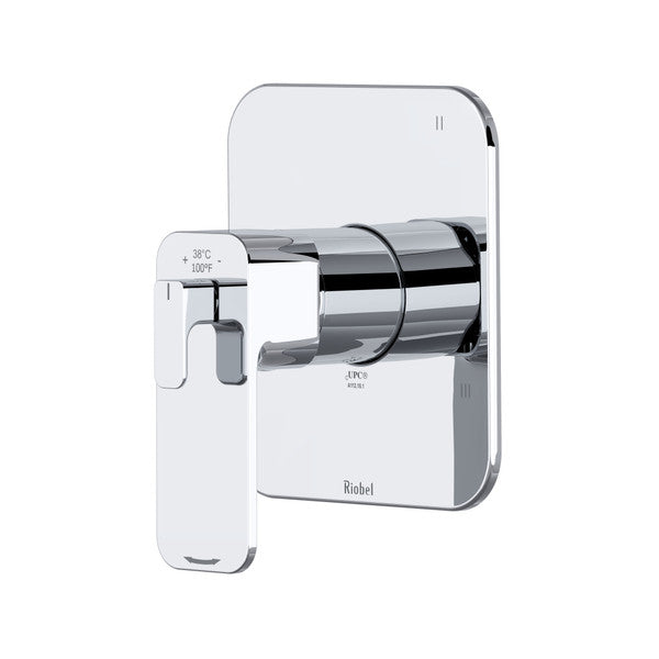 Riobel Equinox 1/2" Therm & Pressure Balance Trim With 5 Functions (Share) - TEQ45N