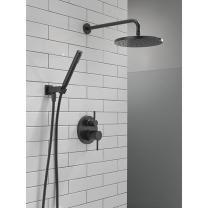 Delta T342702 Modern Cylindrical Raincan Shower Trim with Hand Shower