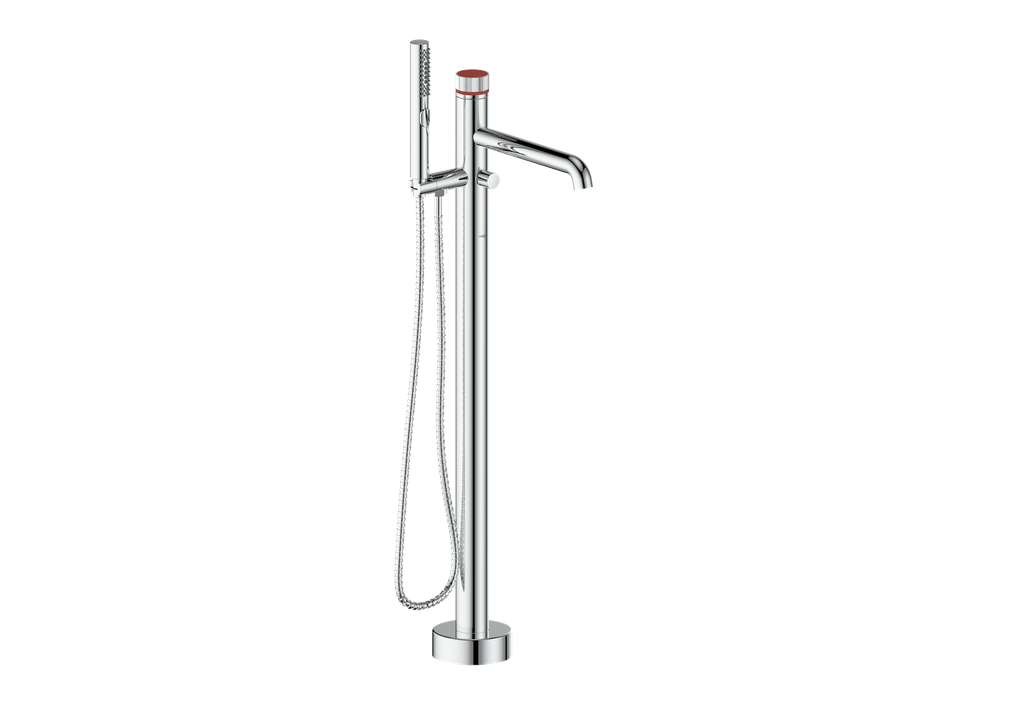 Vogt Mond High-Flow Floor-Mount Tub Filler