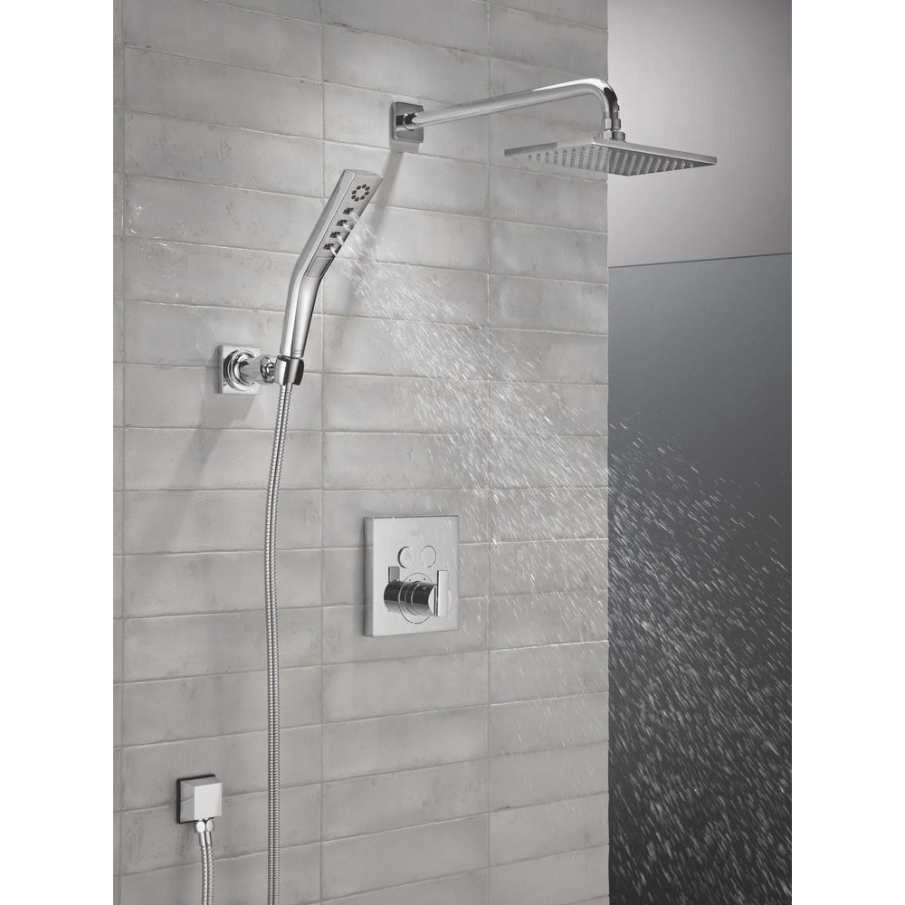 Delta SelectChoice Ara Angular Modern Push-Button Shower Trim - T37T267