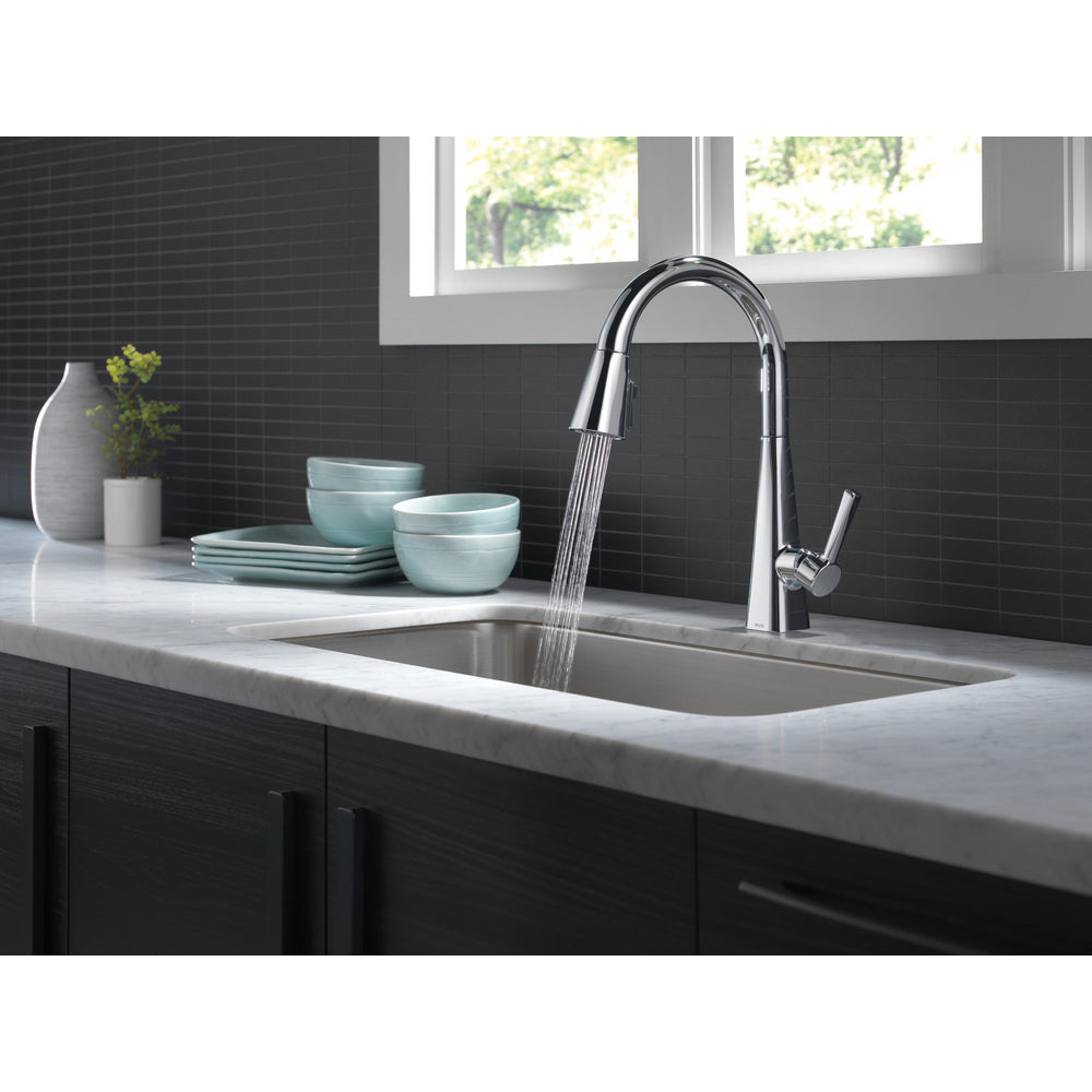 Delta Lenta Single-Handle Pull-Down Kitchen Faucet