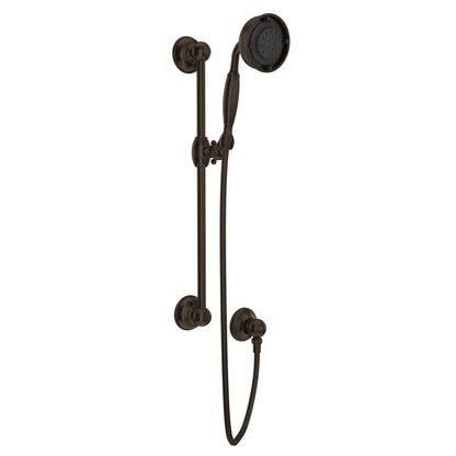 Rohl Handshower Set With 22" Slide Bar And 3-Function Handshower - 1311