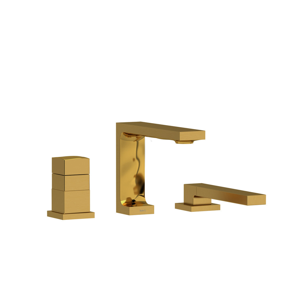 Riobel Reflet 3-Hole Deck Mount Tub Filler - RF19