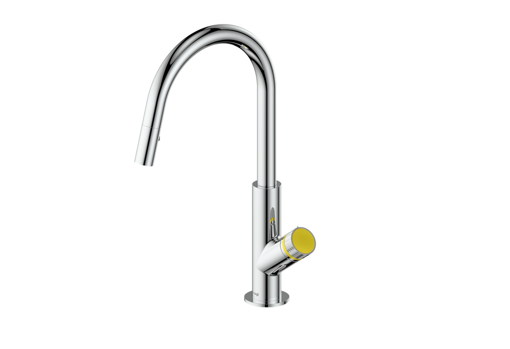 Vogt Mond 16" Kitchen Faucet in Chrome, KF.16M1.1504.CC