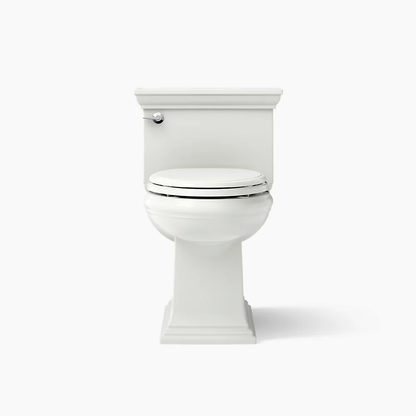 Kohler Memoirs Stately One-Piece Compact Elongated Toilet With Skirted Trapway, 1.28 GPF