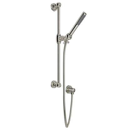 Rohl Handshower Set With 21" Slide Bar And Single Function Handshower - AKIT8073XM