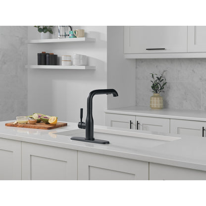 Delta Almari Single Handle Pull-Out Kitchen Faucet