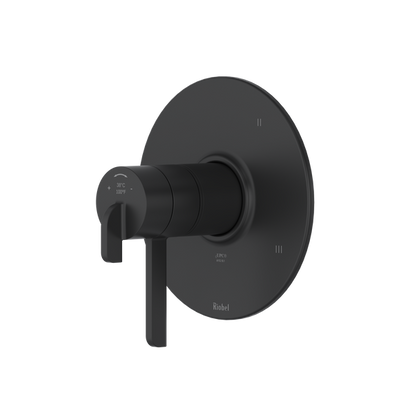 Riobel Authentica 1/2" Therm & Pressure Balance Trim With Up To 5 Functions