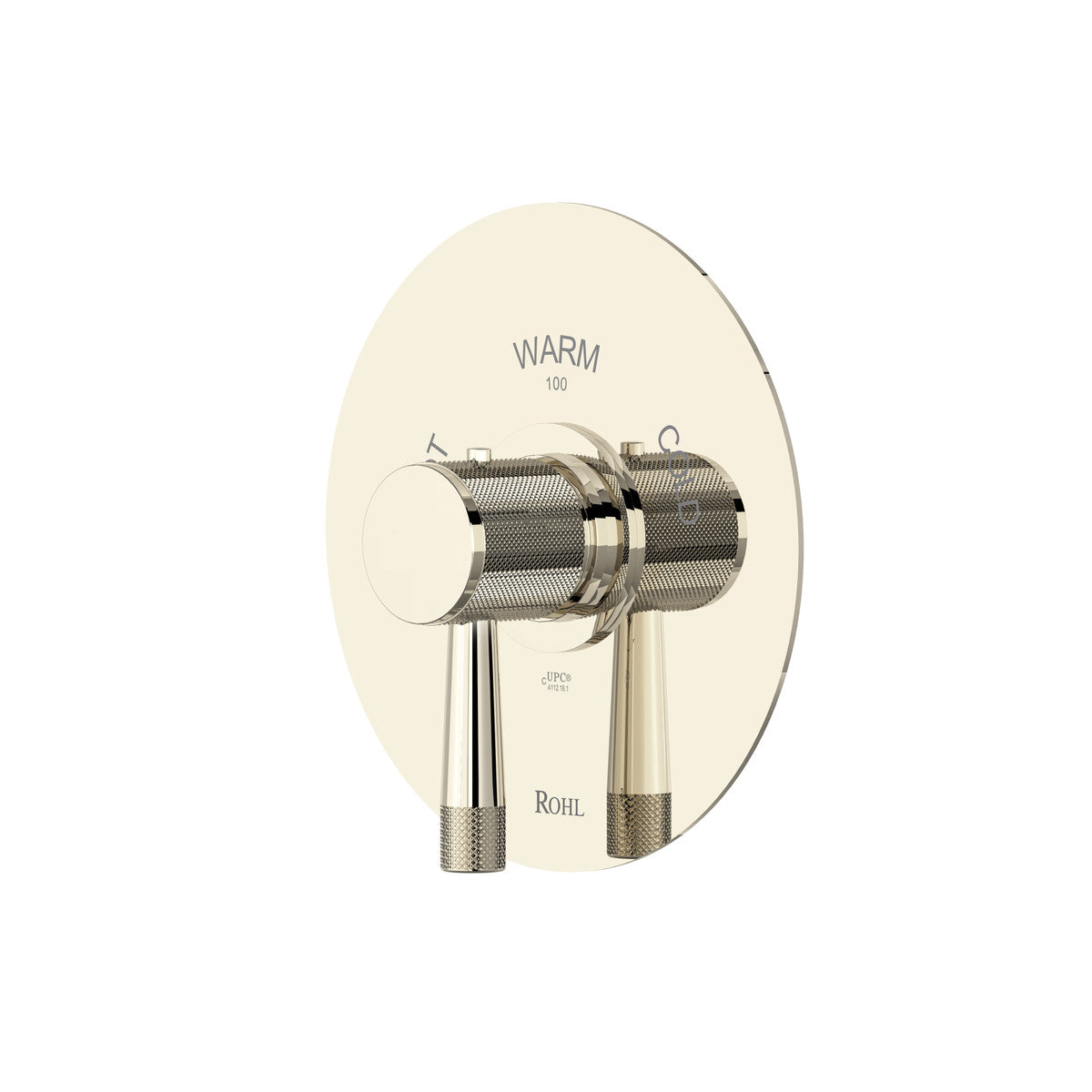 Rohl Amahle 3/4" Thermostatic Trim Without Volume Control, Lever Handles - TAM13W1LM