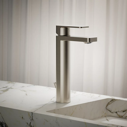 Kohler Parallel Tall Single-Handle Bathroom Sink Faucet, 1.2 GPM