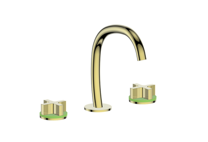 Vogt Mond 8" C.C. Lavatory Faucet With Pop-Up Drain - Cross Handle - BF.M3.1331