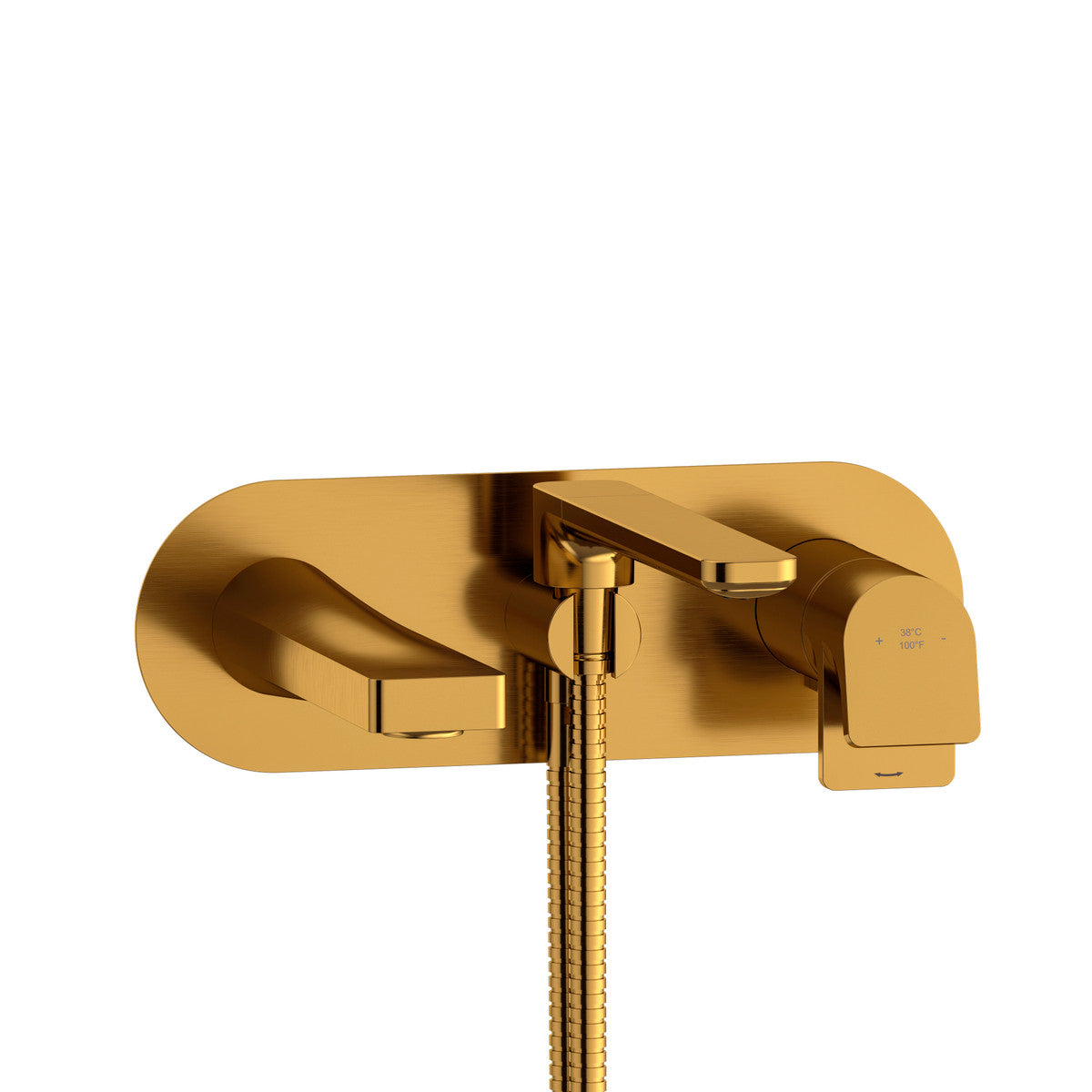 Riobel Ode Garniture de remplisseur de baignoire thermostatique/compensateur de pression à montage mural - TOD21