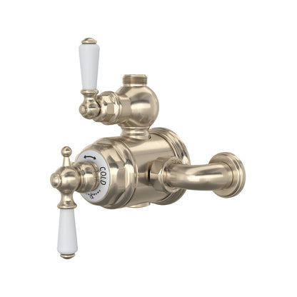 Perrin & Rowe Edwardian 3/4" Exposed Therm Valve With Volume & Temperature Control Lever Handle