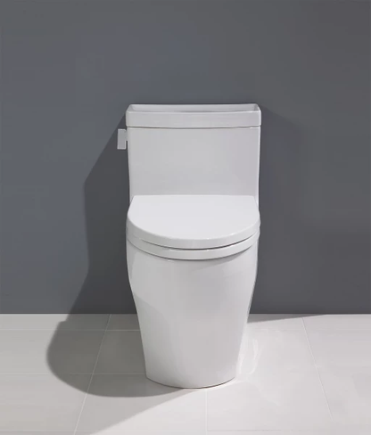 TOTO Legato One-Piece Toilet 1.28 GPF, Elongated, Universal Height, Washlet+ Connection