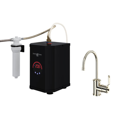 Perrin & Rowe Armstrong Hot Water And Kitchen Filter Faucet Complete Kit 0.5 GPM