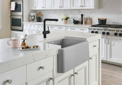 Blanco Ikon 27 Undermount Apron Front Silgranit Kitchen Sink